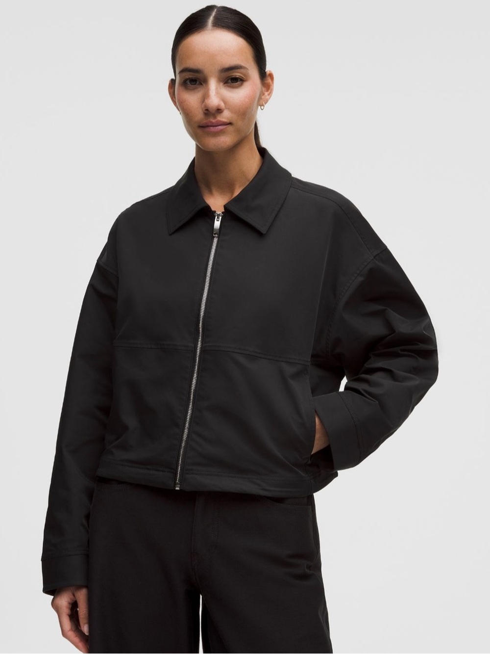 NWT Lululemon Athletica twill collared jacket Large